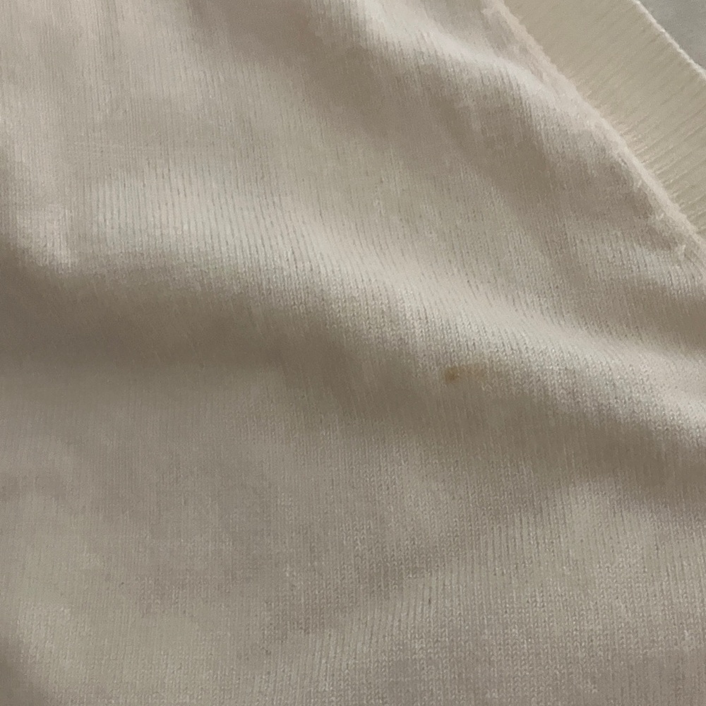 Cream Button-Up Cardigan - Picture 9 of 9